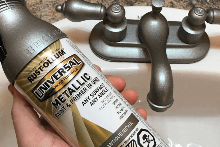 Can You Paint Bathroom Faucets