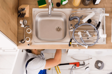 Install Double Kitchen Sink Plumbing