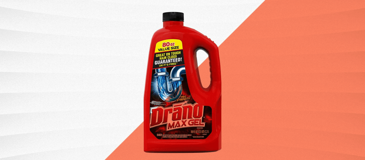 Shower after using Drano